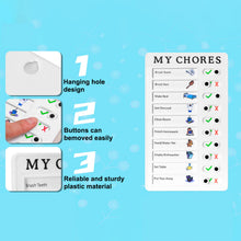 Portable Chores Note Board – Home Management Planning Memo Board (20×12 cm)