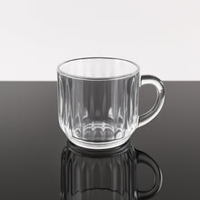 Unbreakable Transparent Plastic Tea Cups (Set of 6 Pc)