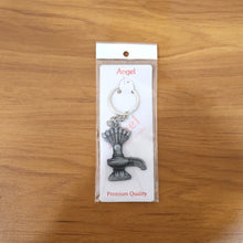 Premium Metal Shiva Lingam with Naag Religious Keychain (1 Pc)