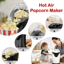 corn machine showing power button