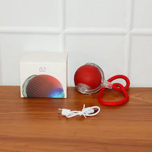 Rechargeable Interactive Cat Toy Ball with Detachable Tail and LED Light (1 Pc)